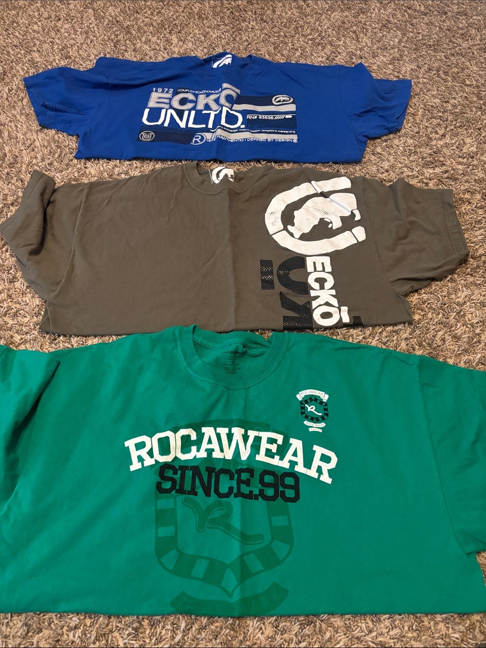 Rocawear/Ecko Unlimited bundle Graphic Short Sleeve Tee XXL